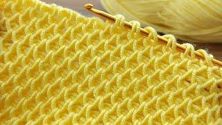 Amazing  Tunisian crochet pattern explanation that should be stitched very easily