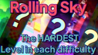 Rolling Sky - the Hardest level of each difficulty in my opinion (October 2022) / Games Legend