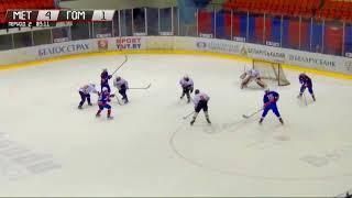 Amazing six-pass tic-tac-toe goal. Junior hockey