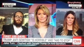 Jake Turx On CNN Discusses Anti Semitism