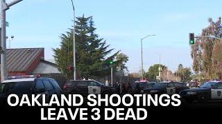3 teens killed in Oakland shootings