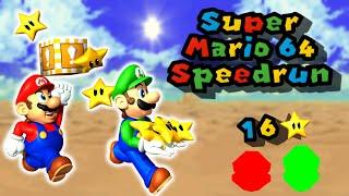 SM64ex-coop 16 Star Speedrun 0.16.47 ( with @AquariusAlexx