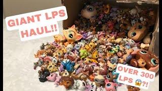 Rarest Littlest Pet Shop Unboxing LPS Package Haul Over 300 pets!!! ~LPS Giveaway~