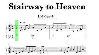 Led Zeppelin - Stairway to Heaven Sheet Music