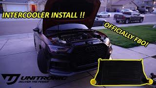 AUDI S3 GETS A UNITRONIC INTERCOOLER!! HUGE UPGRADE!! (FBO)