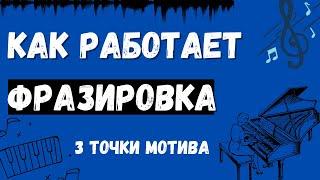 Как работает ФРАЗИРОВКА? ТРИ ВАЖНЫХ точки МОТИВА. Практика