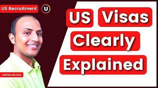 Types of US Visas  | Visas for US Staffing | Samples of US Visas  - usitrecruit