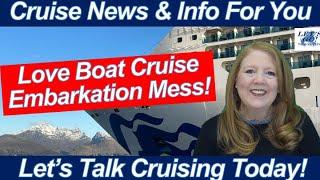 CRUISE NEWS! Love Boat Group Cruise Embarkation New York Brooklyn Enchanted Princess