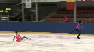 10 CHERNIVSKAIA/SOUZA-KORDYERU (RUS) - ISU JGP Riga Cup 2013 Junior Pairs Free Skating