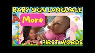 Baby Learning with Tittlekins - Learn to Talk First Words & More #babysignlanguage #tittlekins #baby