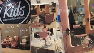 Best Kids Beauty Salon In Riyadh || Only For Kids Beauty Salon Riyadh Saudi Arabia || Salon Vlog