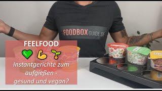 Feelfood Fertiggerichte | Unboxing, Test & Erfahrungsbericht | FoodboxGuide.de