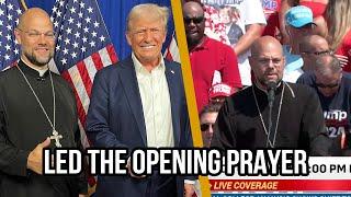 "I WAS WITH PRESIDENT TRUMP BEFORE HE WAS SHOT!" | Fr. Jason Charron