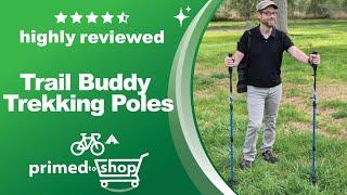 Trail buddy Collapsible Aluminum Trekking Poles Product Overview