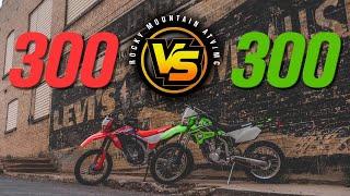 Honda CRF300L vs Kawasaki KLX300