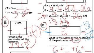 Area and Perimeter for 4th Grade and Upper Elementary - Measurement