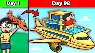 Shinchan Build Most Expensive Airplane! 