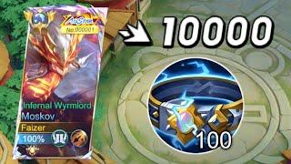 MOSKOV FIRST ITEM THUNDERBELT IS TOO TANKY IN LATEGAME!! | MOSKOV BEST BUILD FOR 2025!