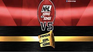 Goal Horn Showdown: NHLHornsandSongs vs FamousGoalHorns; Whose Horns are More Accurate? (2015-2016)