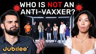 5 Anti-Vaxxers vs 2 Fakes | Odd One Out