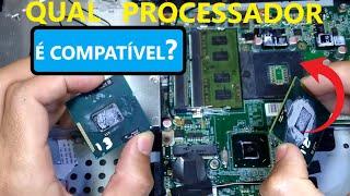 Como trocar processador de notebook e computador, CHIPSET é importante verificar?