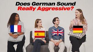 Does German Sound Aggressive? We Compare Words in 4 Languages!!