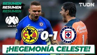 Resumen | América 0 - 1 Cruz Azul | Liga Mx Clausura 2020 - Jornada 10 | TUDN