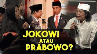 Ditanya Pilih Jokowi atau Prabowo, Begini Jawaban dan Saran Cak Nun