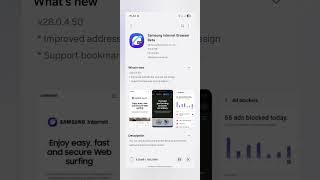 Samsung Internet Browser Beta New Update (Version: 28.0.4.50) #oneui7
