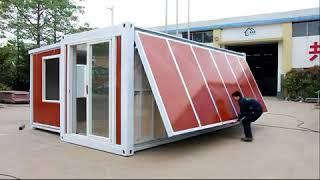 China Expandable container house ---10 minutes one house!