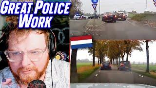 Amazing Driving From Dutch Police in High Speed Chase