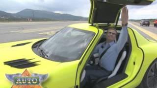 Coulthard Test Drives Mercedes SLS AMG Electric Sports Car (2010)