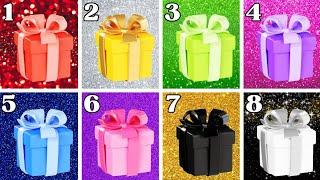 Elige un Regalo de 8  | Adivinanzas de Regalos de 8 - Cajas Misteriosas 