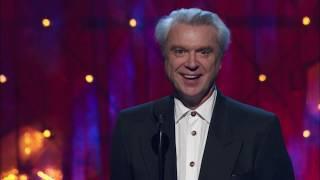 David Byrne Inducts Radiohead at the 2019 Rock & Roll Hall of Fame Induction Ceremony