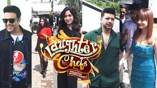 Celebrities on the sets of Laughter Chefs | Ankita Lokhande | Karan Kundra | Jannat | Nia Sharma