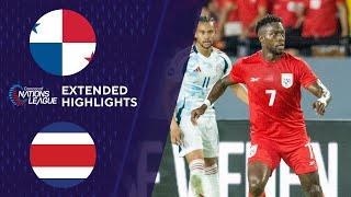 Panama vs. Costa Rica: Extended Highlights | CONCACAF Nations League | CBS Sports Golazo