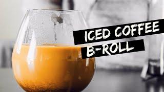 Iced Coffee B-roll