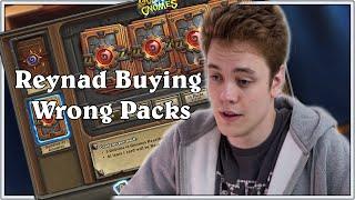 Hearthstone l Reynad Buying Wrong Packs On Stream