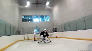 Goalie training(Rick Heinz)