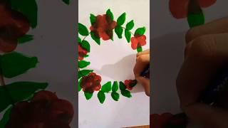 eazy flower drawing  #shorts#arfa art and craft#viral #trending