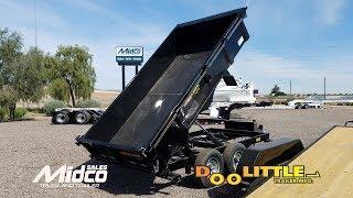 Doolittle Master Dump Trailer - 12' Length, 10,000 GVWR