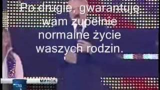 Łukaszenko: niczego wam nie obiecuję 11.12.2010