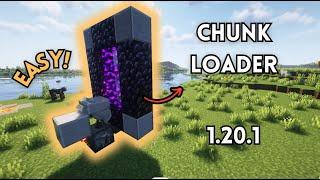 Easiest Chunk-Loader in Minecraft Java 1.20.1