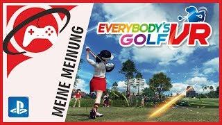 Endlich golfen in VR! - Meine Meinung zu Everybody's Golf VR für PS4 (VR)