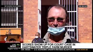 Five suspects appear in court for Hartswater farm murders