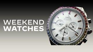 Weekend Watches - Omega Speedmaster Professional Moonwatch Sapphire Rainbow