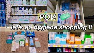 QUICK & EASY // HYGIENE SHOPPING | vlogmas day 9