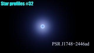 The fastest spinning pulsar discovered, PSR J1748-2446ad - Star Profiles #32