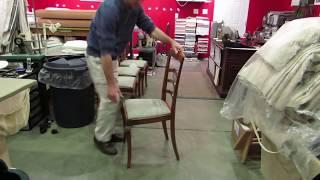 Repair those loose dining chairs yourself and save money. Do you know what to do?