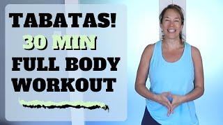 TABATA WORKOUT 30 Minutes At Home | BEGINNER TO INTERMEDIATE